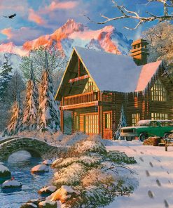 1000 Parça Yap boz Puzzle Winter Holiday (20503) 68x48 Ks Games