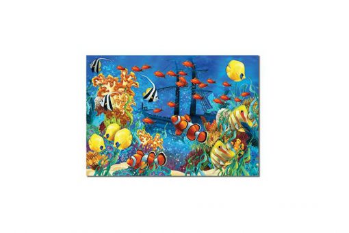 150 Parça Çocuk Yap boz 35x50 Puzzle Keskin Color Puzz Deniz Model 10