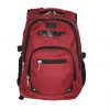 4KF Günlük Seyahat Okul Sırt Çantası Su Geçirmez Trekking Kamp Av Yürüyüş Çantası Bordo