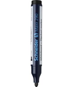 Beyaz Tahta Kalemi Schneider Marker Refill Doldurmalı Markör Kalem Siyah Renk Maxx 290