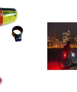 Bisiklet Işığı Gece Lambası Güvenlik Arka Led Işık Uyarı İkaz Reflektörü