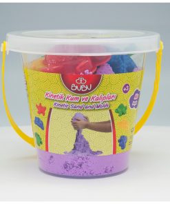 Bu-Bu Kinetik Kum Kova 1000 gr. Mor