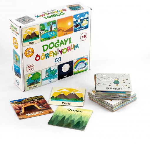 Doğayı Öğreniyorum Eğitici Çocuk Oyunu 29 Parça Oyun Seti Ca Games 5053