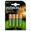 Duracell Şarj Edilebilir AA Şarjlı Kalem Pil 1300 mAh 4'lü Paket