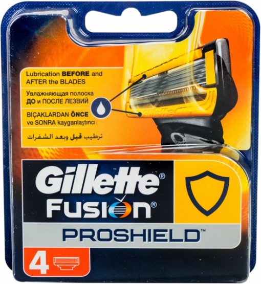 Gillette Fusion Proshield Tıraş Bıçağı Yedek Bıçak Kartuş 4lü FlexBall Fusion5