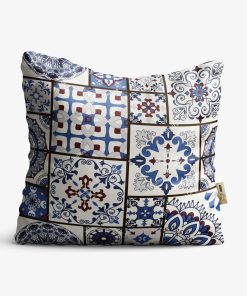 Kırlent Kılıfı 42x42cm Dekoratif Kırlent Yastık Kılıfı Osmanlı Tasarım Modeli Otm 21