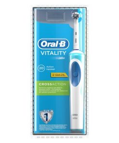 Oral-B Şarjlı Diş Fırçası Vitality CrossAction D12 3D White Şarj Edilebilir Pilli