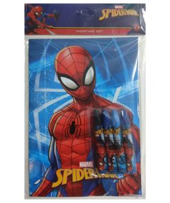 Örümcek Adam Boyama Seti Not Defteri ve Pastel Boyama Kalemleri Spiderman Set