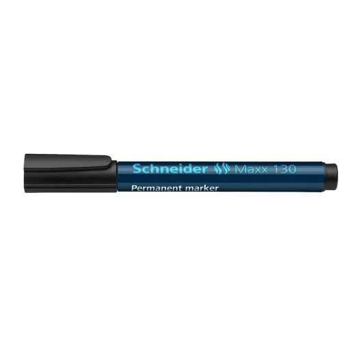 Schneider Marker Silinmez Koli Kalemi Siyah Renk Permanent Maxx 130 1-3 mm