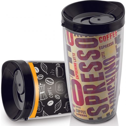 Sinbo Plastik Mug Çift Cidarlı Kahve Bardağı 500 Ml Sıcak İçecek Kupası ZCM7201
