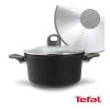 Tefal 24cm Derin Tencere Flavour Tekli Cam Kapaklı