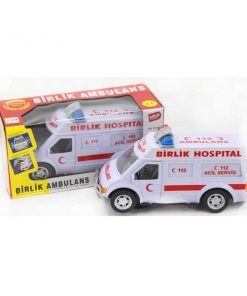 Türkçe Konuşan Oyuncak Ambulans Pilli Birlik 033-A-24