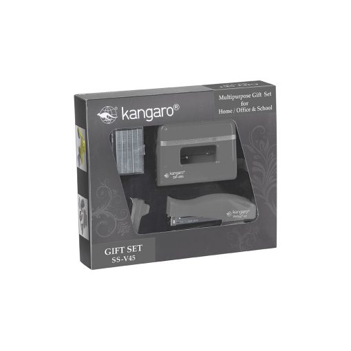 Kangaro Ss V45 Vertika Zımba Delgeç Tel Sökücü Ofis Seti Siyah