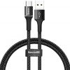 Baseus Şarj Kablosu CAMGH-B01 Halo Micro Cable 3A 1M Siyah