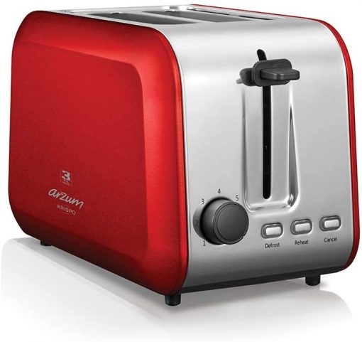 Arzum Ekmek Kızartma Makinesi AR2018 Krispo Ekmek Kızartma Makinesi Kırmızı