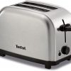 Tefal Ekmek Kızartma Makinesi TT330D11 Ultra Mini 700 Watt Paslanmaz Çelik Kızartma Makinesi Gri