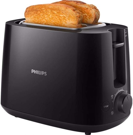 Philips Ekmek Kızartma Makinesi HD2581/90 Ekmek Kızartma Makinesi Siyah
