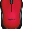 Logitech Mouse M220 Sessiz Kablosuz Fare 2.4 Ghz Bağlantı 1000 DPI Pc/Mac Kırmızı