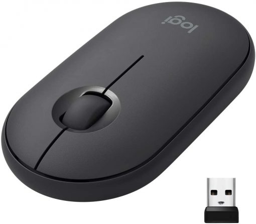 Logitech Mouse M350 Pebble Kablosuz Mouse-Siyah