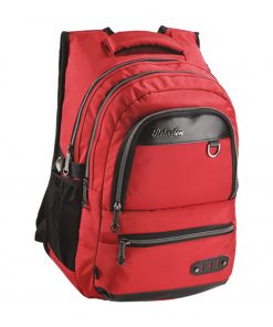 Relaxion 2224 Günlük Seyahat Okul Sırt Çantası Su Geçirmez Trekking Yürüyüş Çantası Kırmızı