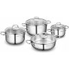 Korkmaz Tencere Seti A1606 Perla 8 Parça 4lü Çelik Tencere Seti
