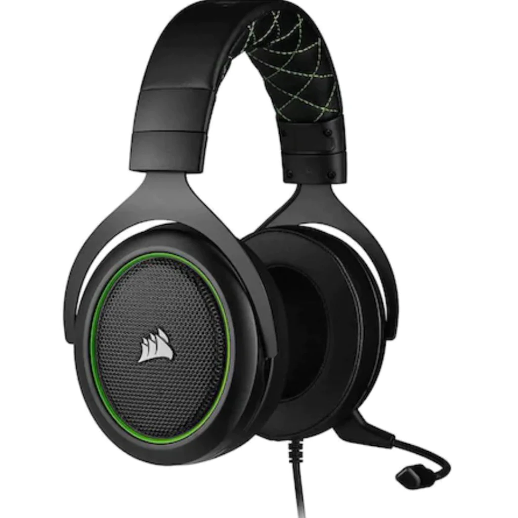 Corsair Gaming Kulaklık HS50 PRO Mikrofonlu Oyuncu Kulaklığı Yeşil