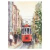 1000 Parça Puzzle Yap boz İstiklal Caddesi Tramvay 68x48 Keskin Color Puzz