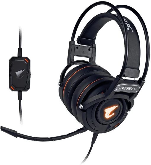 Gigabyte Kulaklık Aorus H5 RGB Mikrofonlu Oyuncu Kulaklığı