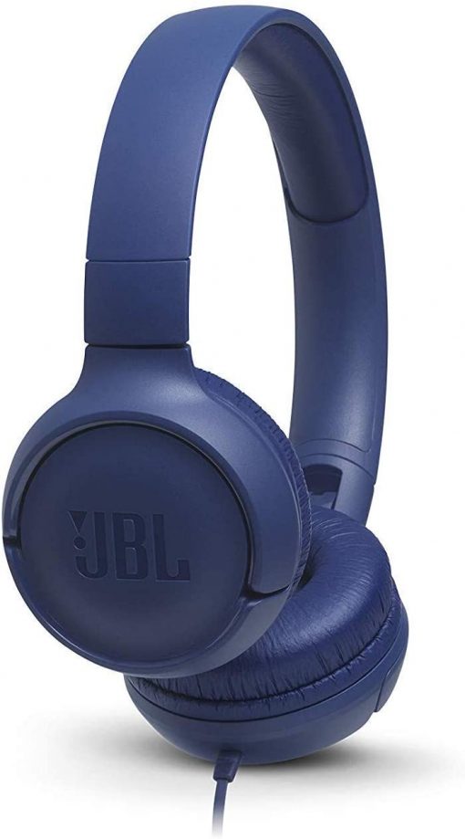 JBL T500 Mavi Mikrofonlu Kulak Üstü Kulaklık
