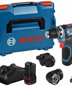 Bosch Professional GSR 12V-15 FC Set Çift Akülü Başlıklı Vidalama Makinesi