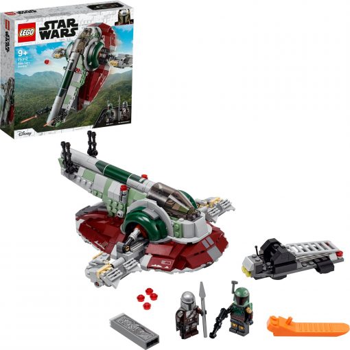 LEGO Star Wars Boba Fett’in Starship™’i 75312 - Çocuklar için Oyuncak Yapım Seti (593 Parça)