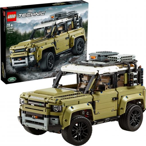 LEGO Technic 42110 Land Rover Defender Yapım Seti (2573 Parça) - Çocuk ve Yetişkin için Koleksiyonluk Oyuncak Araba