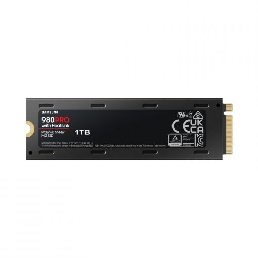 Samsung 1TB 980 Pro Soğutuculu PCIe 4.0 x4 NVMe™ 1.3c 7.000MB-5.000MB/sn M.2 (2280) SSD MZ-V8P1T0CW SSD Disk