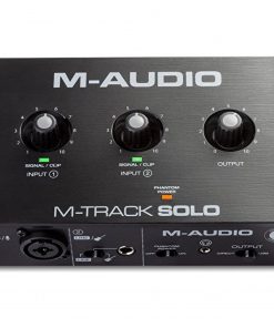 M-Audio M-Track Solo Kayıt Stream ve Podcast uygulamaları için ideal ses kartı