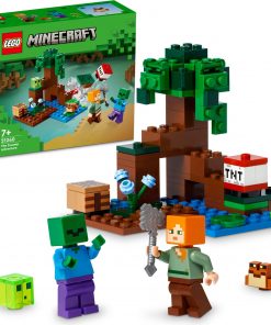 LEGO® Minecraft Bataklık Macerası 21240 - 7 Yaş ve Üzeri Çocuklar Için Alex