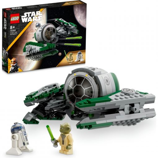 LEGO® Star Wars: Yoda'nın Jedi Starfighter'ı # Klon Savaşları 75360 - 8 Yaş ve Üzeri Star Wars Hayranı Çocuklar Için Üretken Oyuncak Yapım Seti (253 Parça)