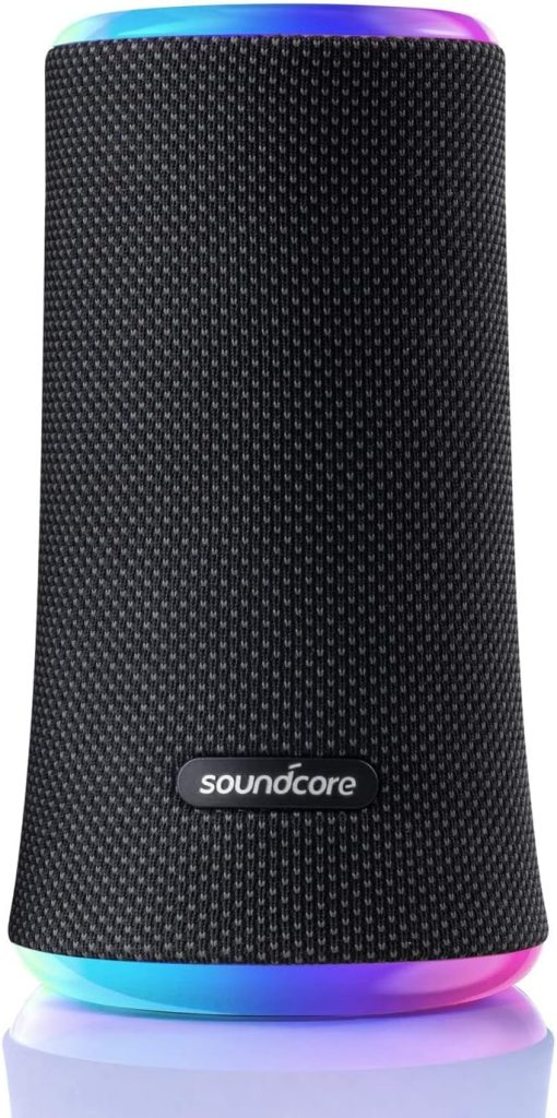 Anker Hoparlör SoundCore Flare II IPX7 Suya Dayanıklı A3165 20 W Taşınabilir Bluetooth Hoparlör Siyah