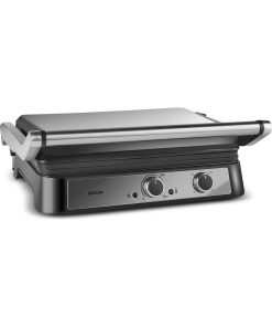 Karaca Inox Toastmate Grill Zaman Ayarlı 2000W Izgara ve Tost Makinesi 6 Dilim Kapasiteli