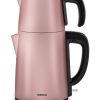 Karaca Gastro Dem 2 In 1 Çelik Inox Çay Makinesi ve Su Isıtıcı Rose Gold