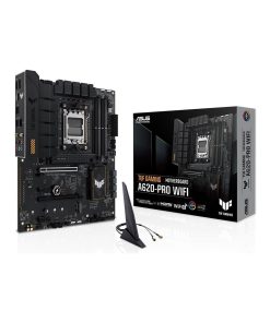 Asus Tuf Gamıng A620-Pro Wıfı Amd A620 Am5 Ddr5 6400 Dp Hdmı Çift M2 Usb3.2 Ax Wifi + Bt Aura Rgb 2.5Gbit Lan Atx (Tuf Gamıng A620-Pro Wıfı) Anakart