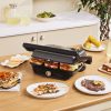 Karaca Gastro Grill Glass 2400W Tost ve Izgara Makinesi Walnut Brown 6 Dilim Kapasiteli