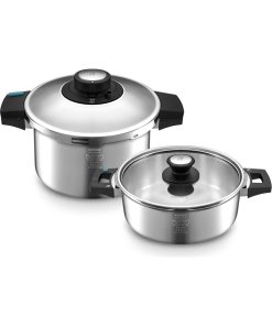 Karaca Quick and Safe İndüksiyon Tabanlı Düdüklü Tencere Seti 6+8 Lt