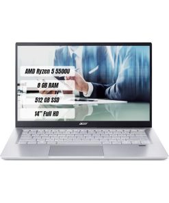 Acer Swift 3 SF314-43 AMD Ryzen 5 5500U 8GB 512GB SSD FreeDos 14" Taşınabilir Bilgisayar NX.AB1EY.002