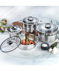 Schafer Shf2410 Vals 8 Parça Tencere Seti İnox