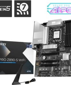 MSI MB Pro Z890-S Wifi Pz Soket 1851 Ddr5 8800MHZ(OC) USB 20GBPS 3xm.2 1xtb4 HDMI Dısplay 2.5g Lan