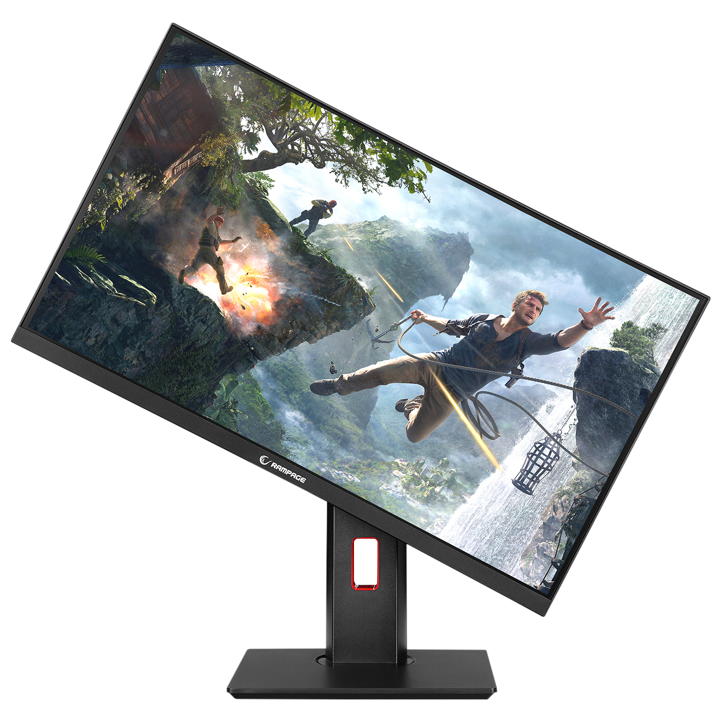 Rampage TRIANGLE TR24R165C 24 165Hz 1ms CSOT VA Full HD RGB Freesync HDR Pivot PC Curved Oyuncu Monitörü - Görsel 3