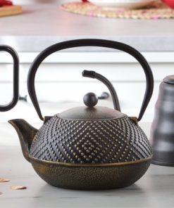Karaca Döküm Demlik Teapot 900 Ml Dark Gold