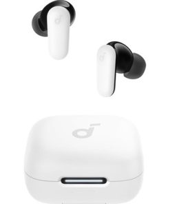 Anker Soundcore R50i NC Kablosuz Bluetooth Kulaklık - 2'si 1 Arada Şarj Kutusu ve Telefon Standı - 10 Saat Dinleme Süresi - Beyaz - A3959 (Anker Türkiye Garantili)