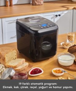 Hamur Yoğurma ve Ekmek Yapma Makinesi Inox